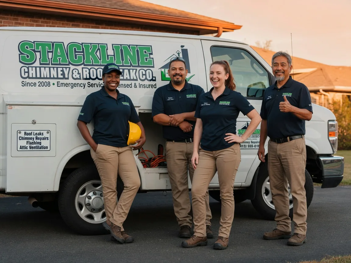 Chimney flashing repair company in Penokee, KS